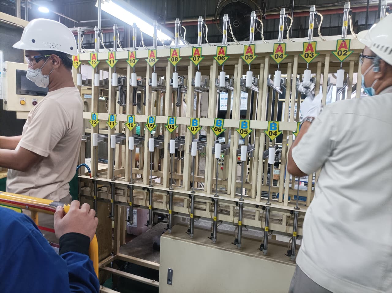 Rack Marking, PT Yasunaga Indonesia